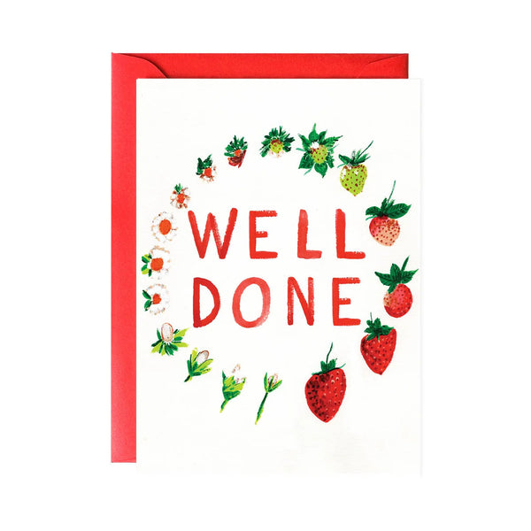 Greeting Card | Strawberry Well Done