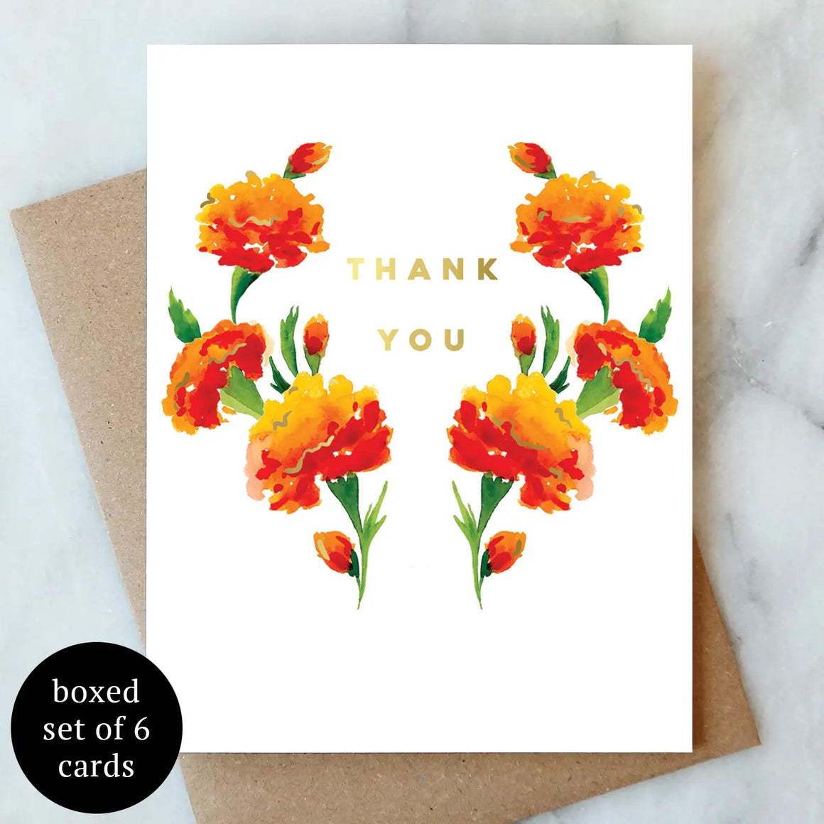 Card Set | Thank You | Marigold