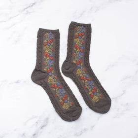 vintage strawberry socks