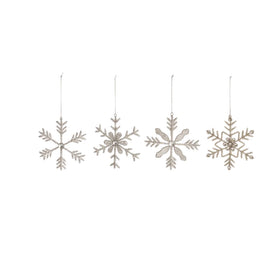 Ornament | Beaded Snowflake