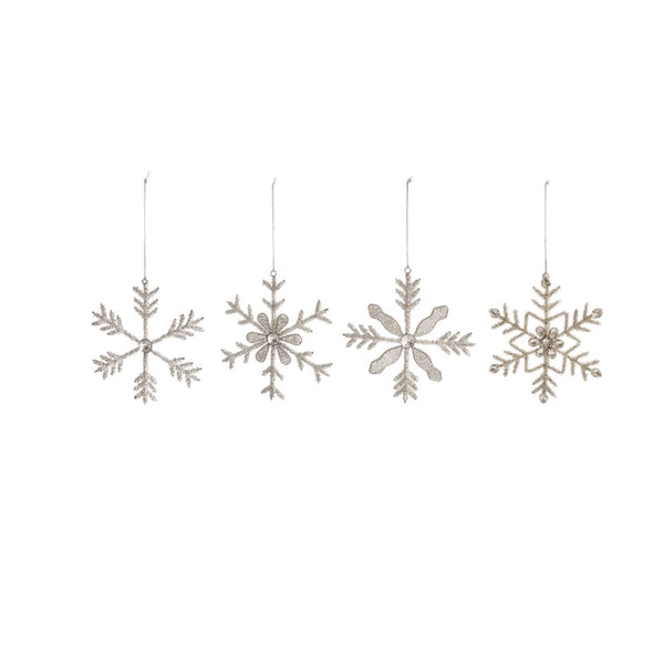 Ornament | Beaded Snowflake