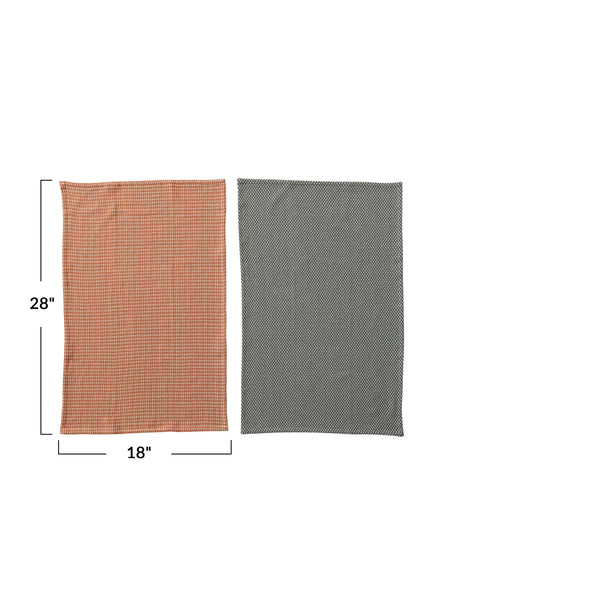 Tea Towels | Woven Cotton Dobby