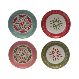 Hand Painted Stoneware Plate