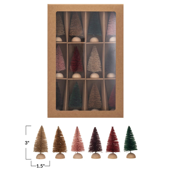 Sisal Brush Tree Set