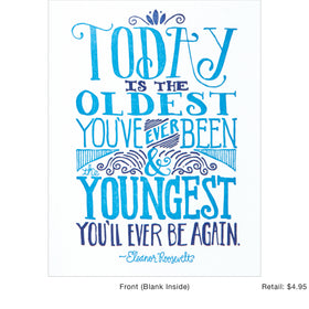 Card | Happy Birthday | Oldest Youve Ever Been