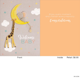 Card | Newborn | Big Dreams Moon