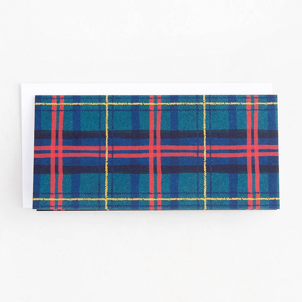 Card | Money Holder | Plaid