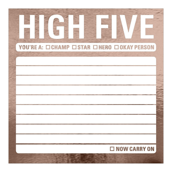 Sticky Note | Metallic High Five
