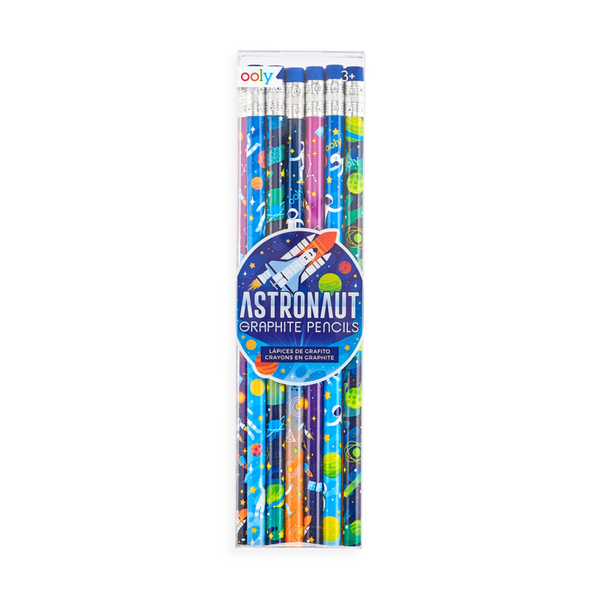 Graphite Pencils | Astronauts | Set of 12
