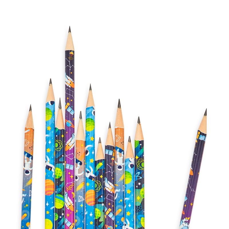 Graphite Pencils | Astronauts | Set of 12