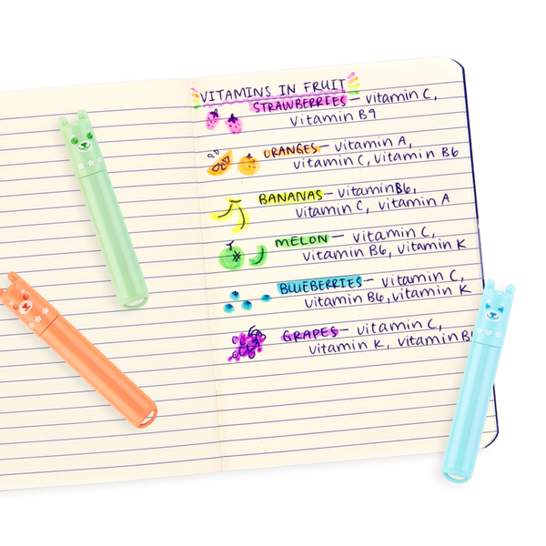 Mini Highlighters | Scented Beary Sweet