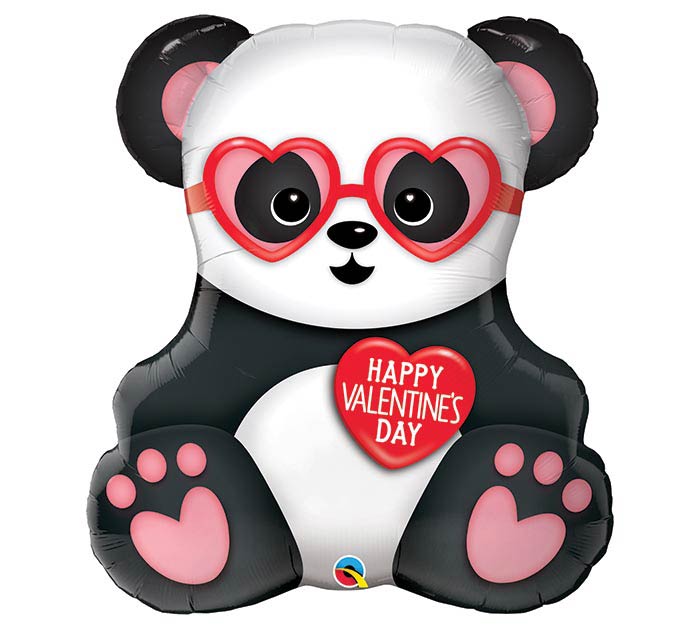 Valentine's Balloon | HVD 32" Panda Bear