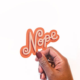 Sticker │ Nope