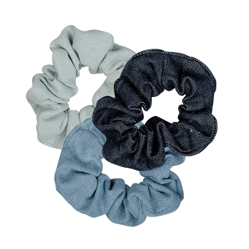 Scrunchie Set | Denim