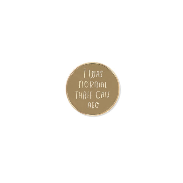 Enamel Pin | Normal 3 Cats