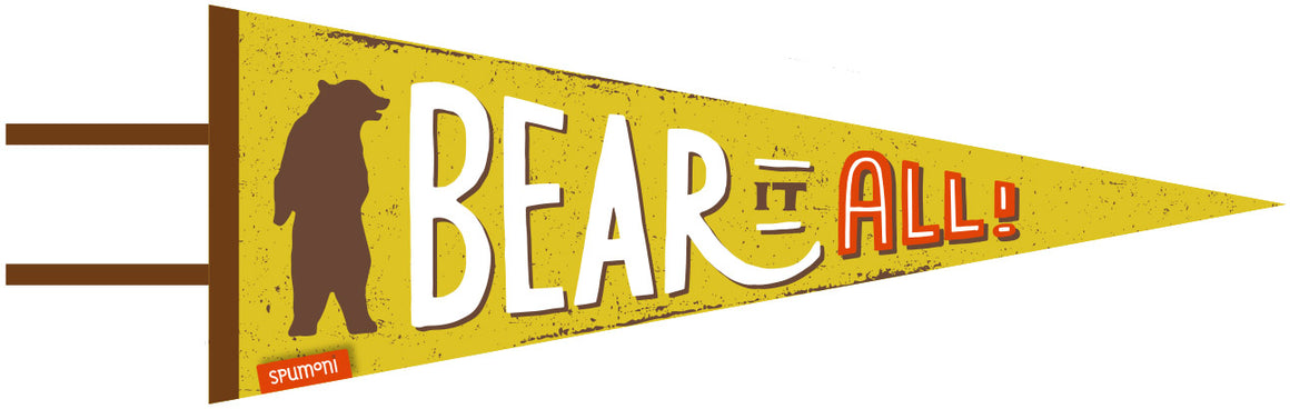 Large Pennant | Bear It All