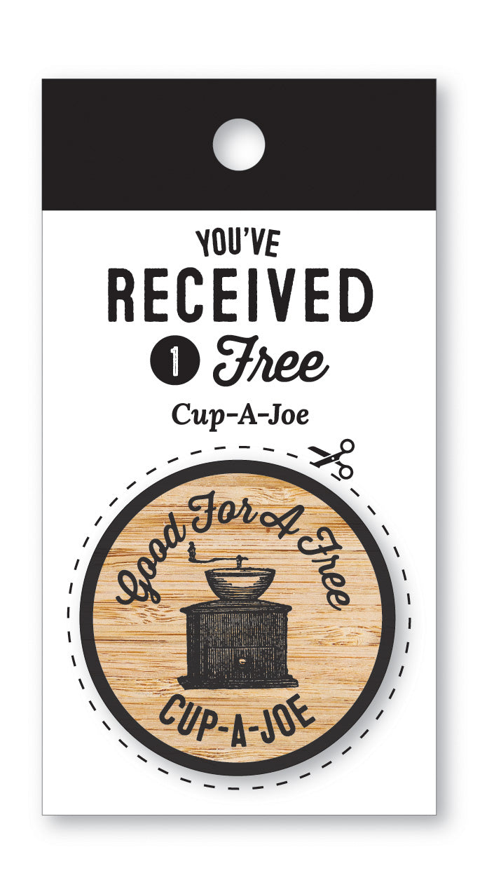 Wooden Nickel | Cup-A-Joe