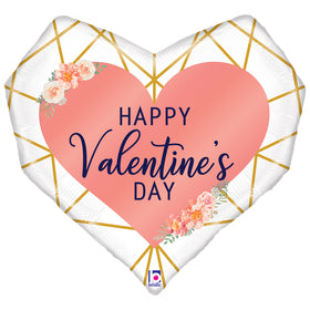 Valentine's Balloon | HVD 29" Pkg Geo Valentine