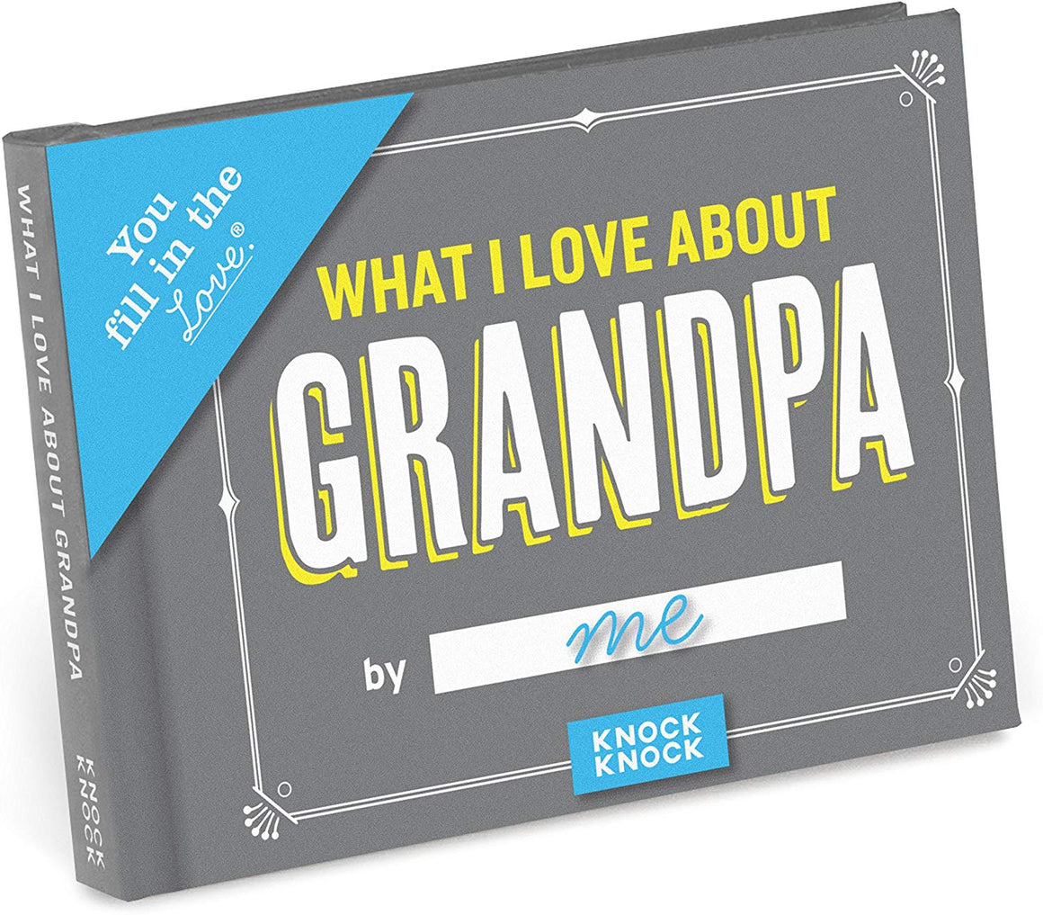 Book | What I Love about Grandpa Fill in the Love Book