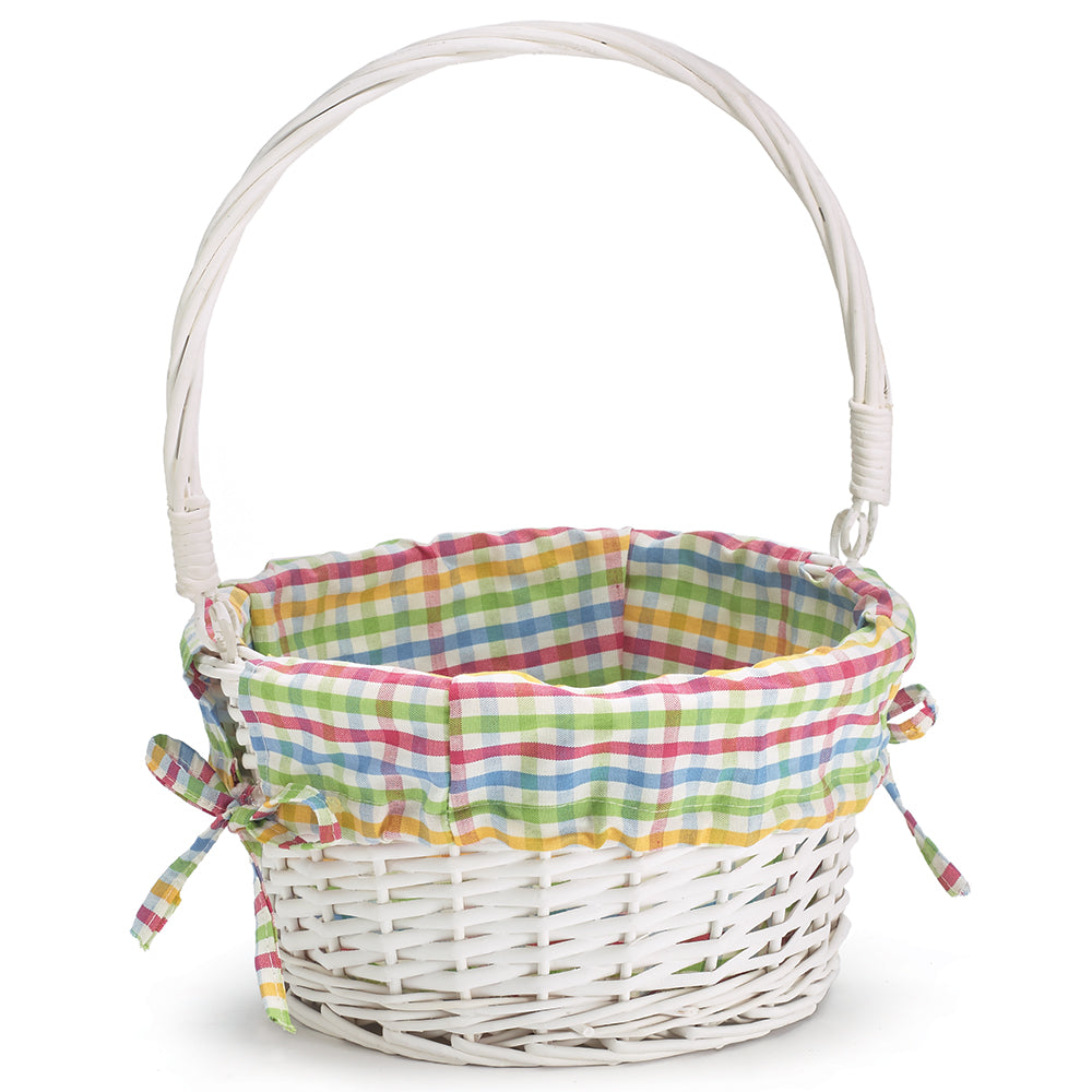 Basket | Willow Plaid