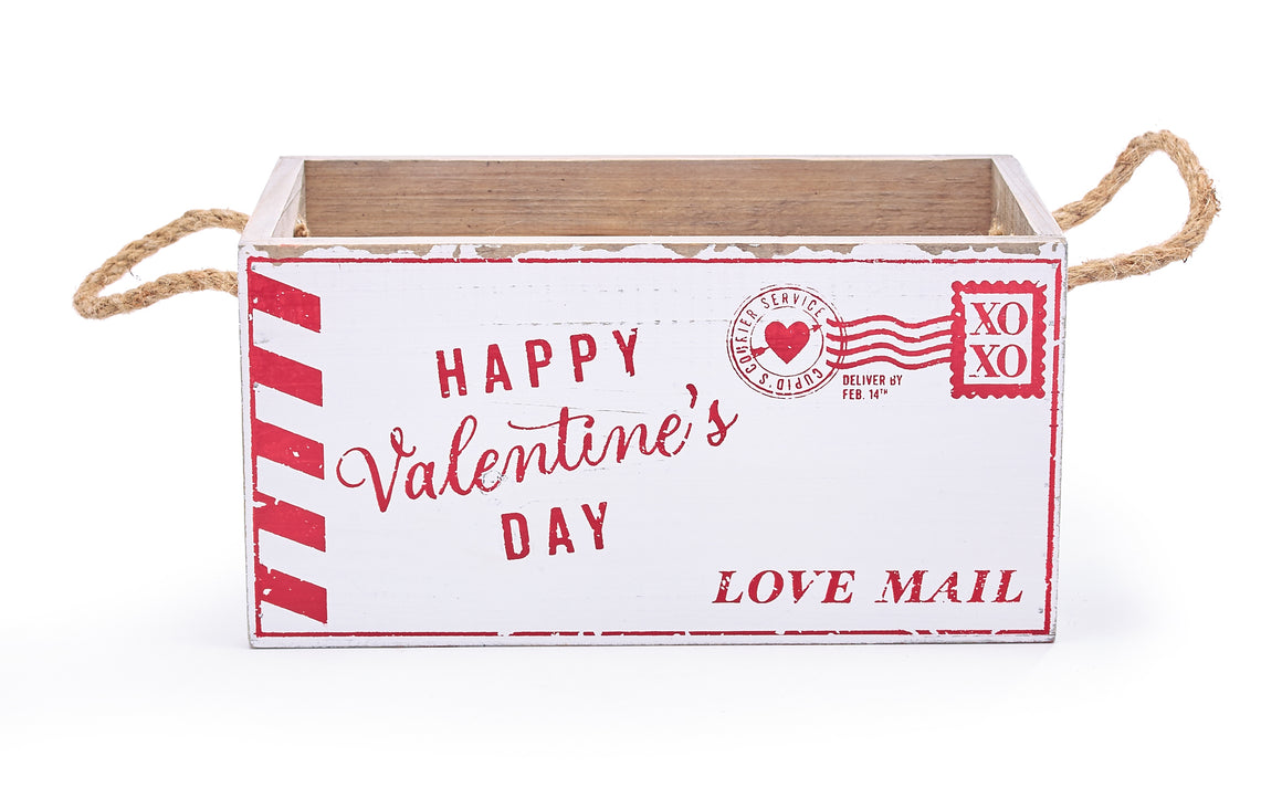 Wood Love Mail Box