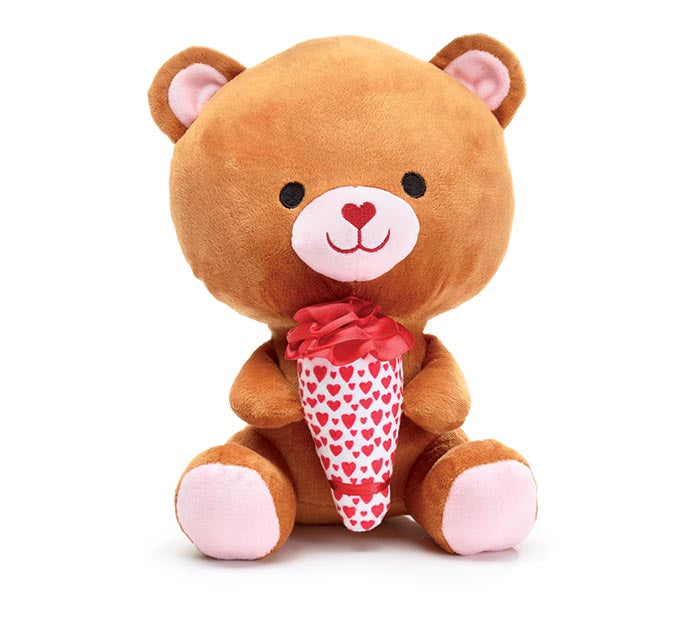 Plush | Brown Heart Bear