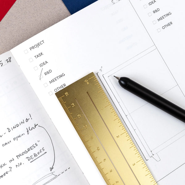 Bookmarks | Brass Ruler
