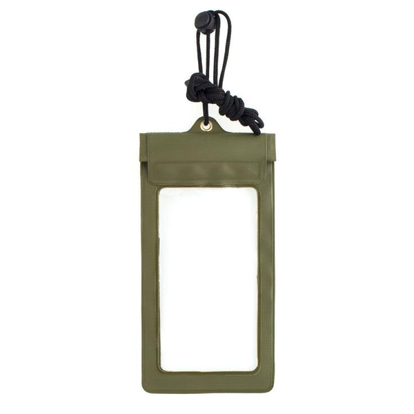 Green Waterproof Phone Sleeve