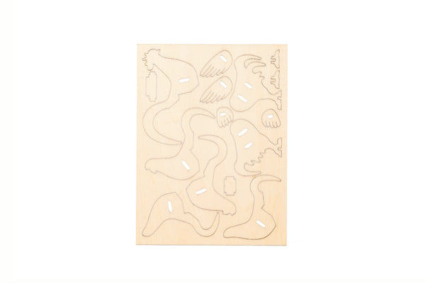 Wooden Puzzle | 3D | Rooster