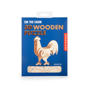 Wooden Puzzle | 3D | Rooster