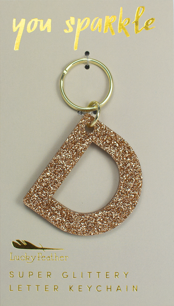KEYCHAIN LETTER D