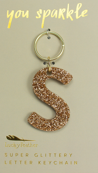 KEYCHAIN LETTER S