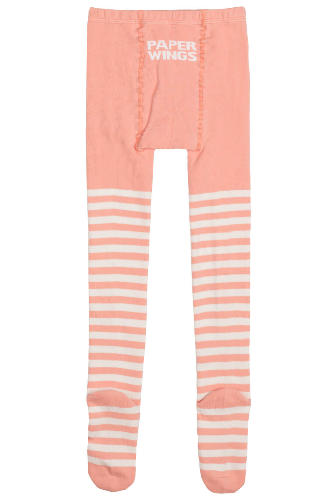 Stripe Tights | Peach Cream