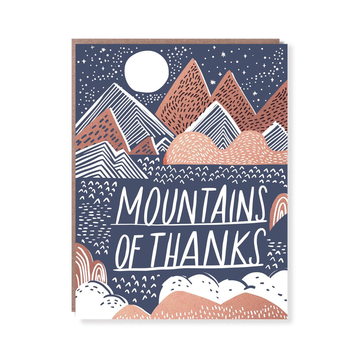 Card | Thank you | Mountains Of Thanks