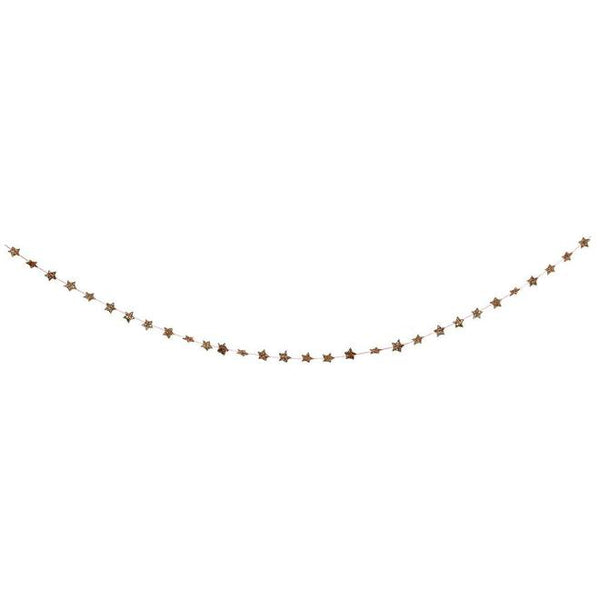 Mini Gold Star Garland