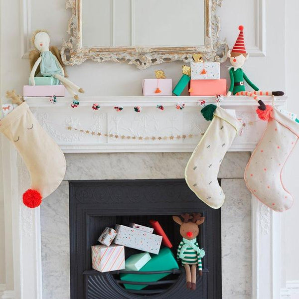 Mini Gold Star Garland