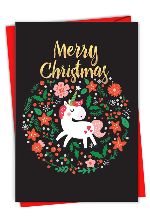 Christmas Cards Boxed | Holiday Unicorn