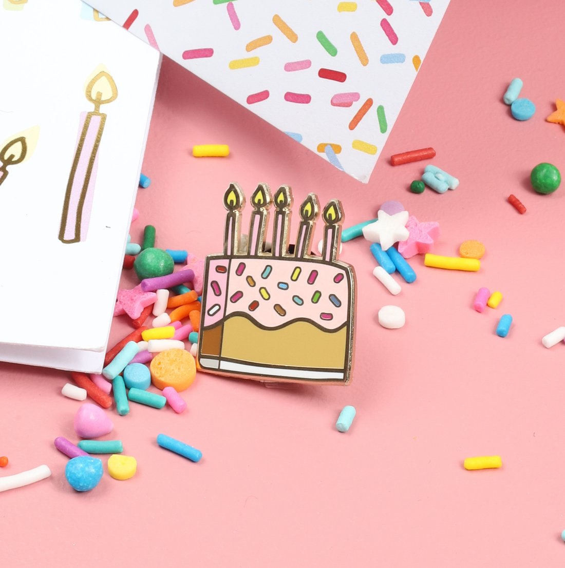 Enamel Pin | Cake