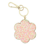 Keychain | Pink Confetti Flower