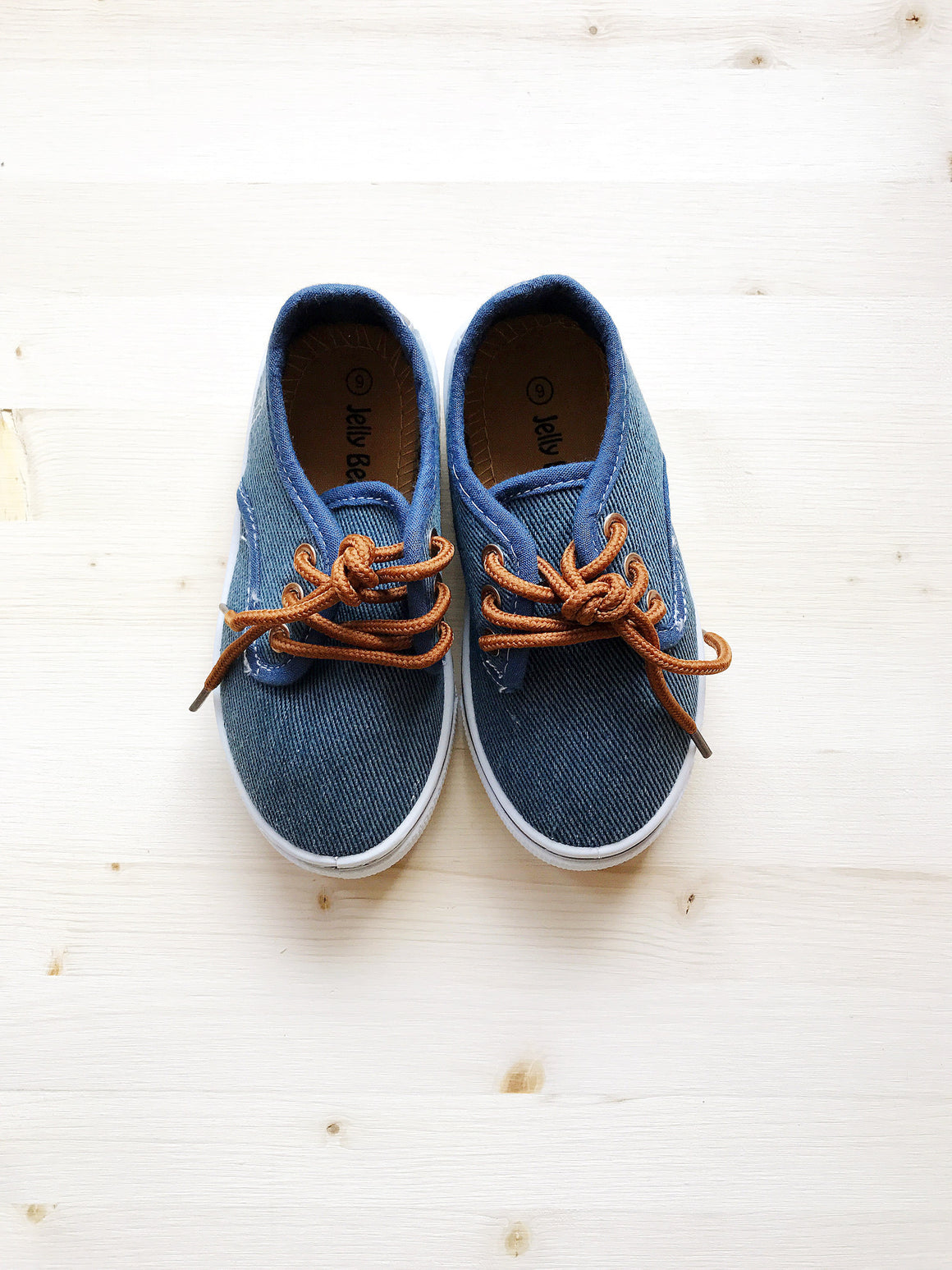 Blue Canvas Shoes