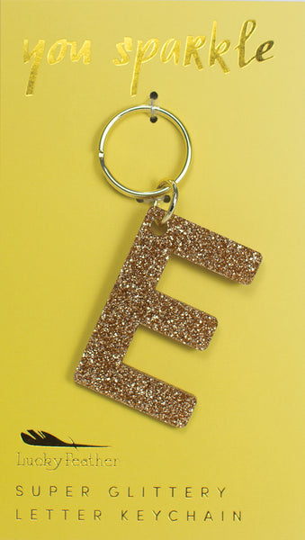 Key Chain | Glitter Letter