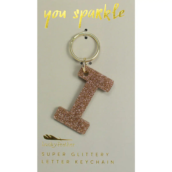 Key Chain | Glitter Letter