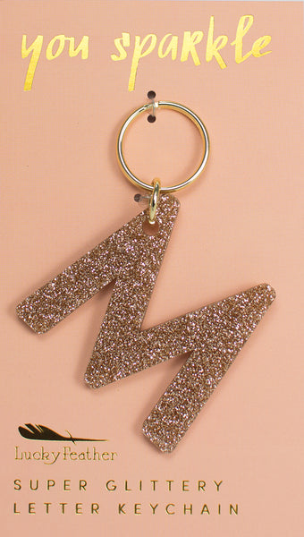 Key Chain | Glitter Letter