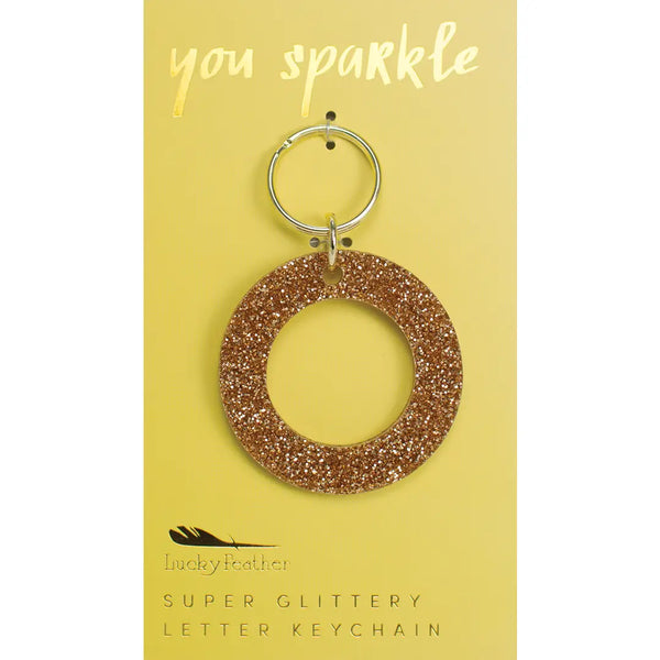 Key Chain | Glitter Letter