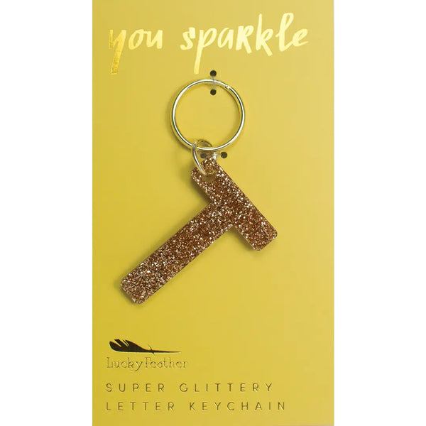Key Chain | Glitter Letter