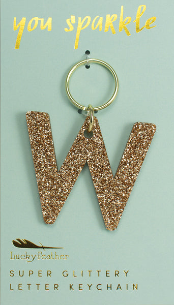 Key Chain | Glitter Letter