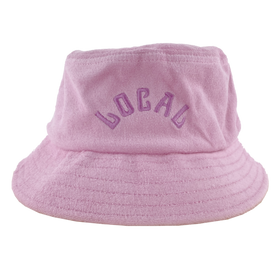 Bucket Hat | Local Pink Terry Loop