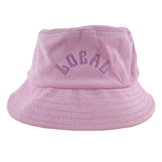 Bucket Hat | Local Pink Terry Loop