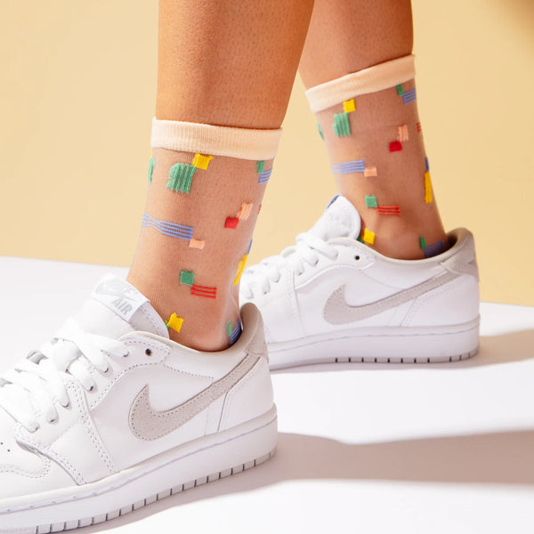 Socks | Sheer Stripes