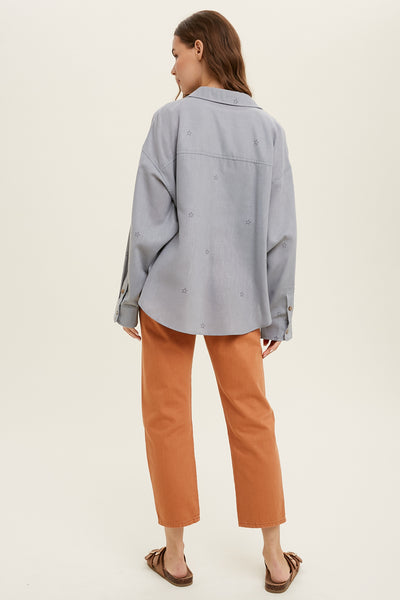 Star Cloud Button Down Shirt